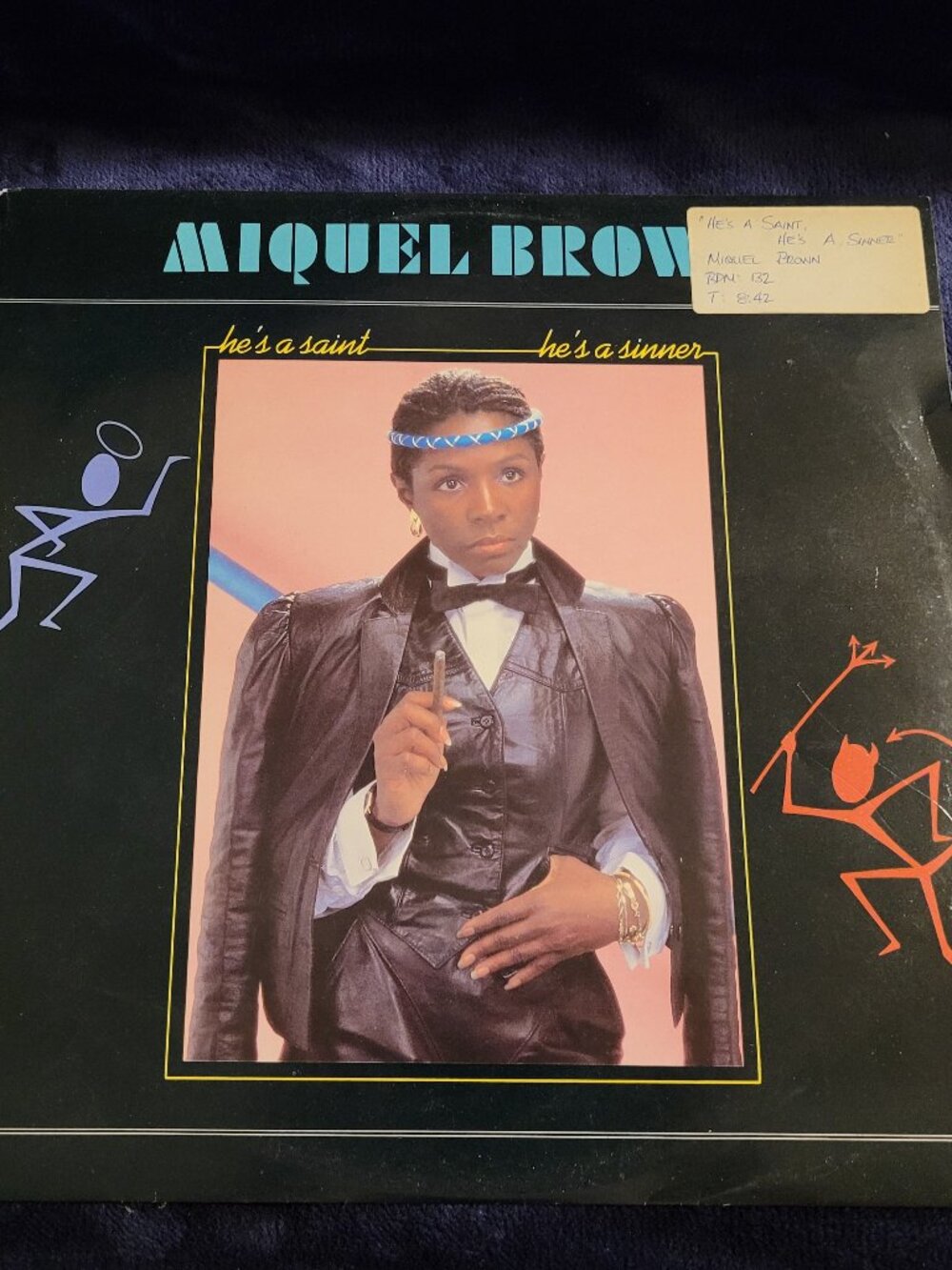 Miquel Brown He’s A Saint He’s A Sinner 12-Inch Vinyl Record Shack SOHOT 15 Hi-N